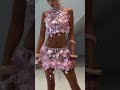 To order this pearl crystal set DM reineecouture A striking two-piece couture look featuring a