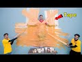 Taping Myself On Wall Experiment | क्या टेप मुझे दिवार पर चिपका पायेंगी? Gone Funny