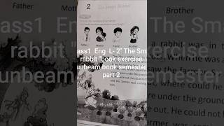 #class1  Eng  L- 2 The Smart rabbit translation in  hindi Sunbeam book semester 1 part 2