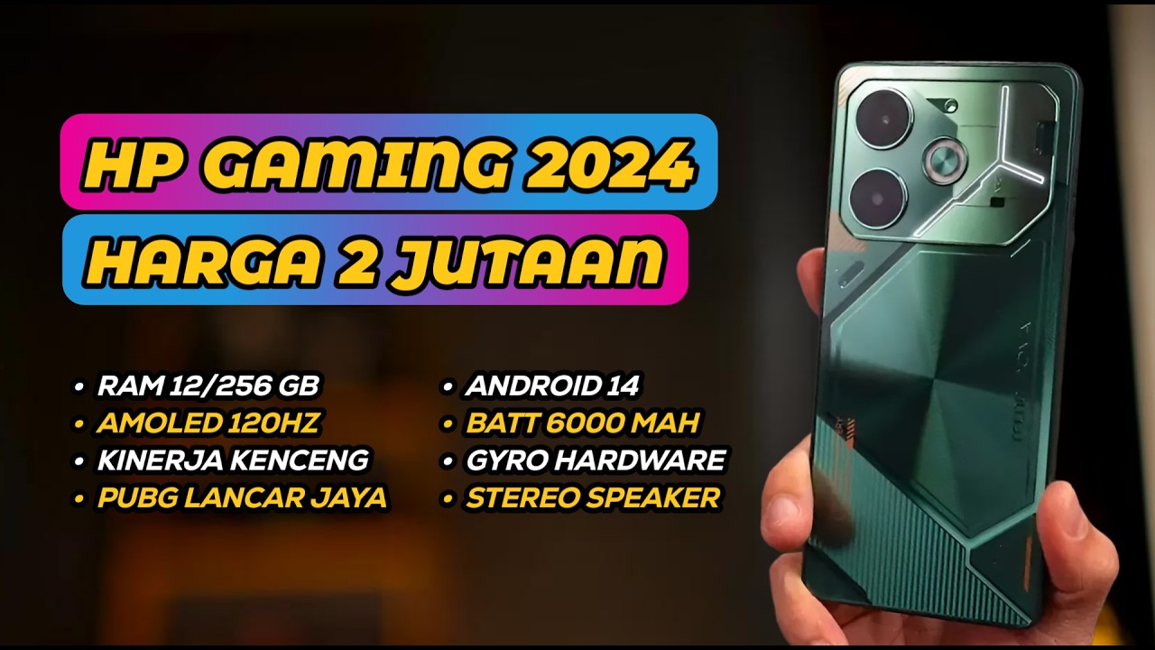 7 HP GAMING 2 JUTAAN TERBAIK JULI 2024 SPEK DEWA - YouTube