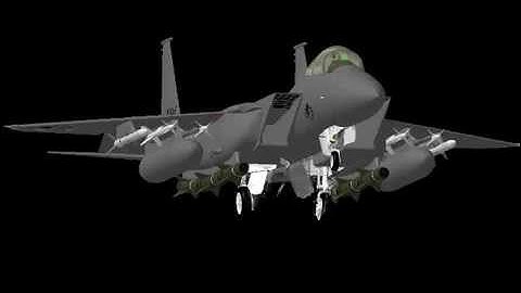 CATIA V5 DMU Kinematics : F-15 LG Up&Down Simulation