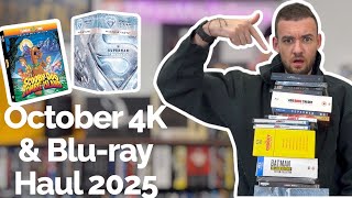 October 4K & Blu-ray Haul 2025 | My Latest Physical Media Pickups!