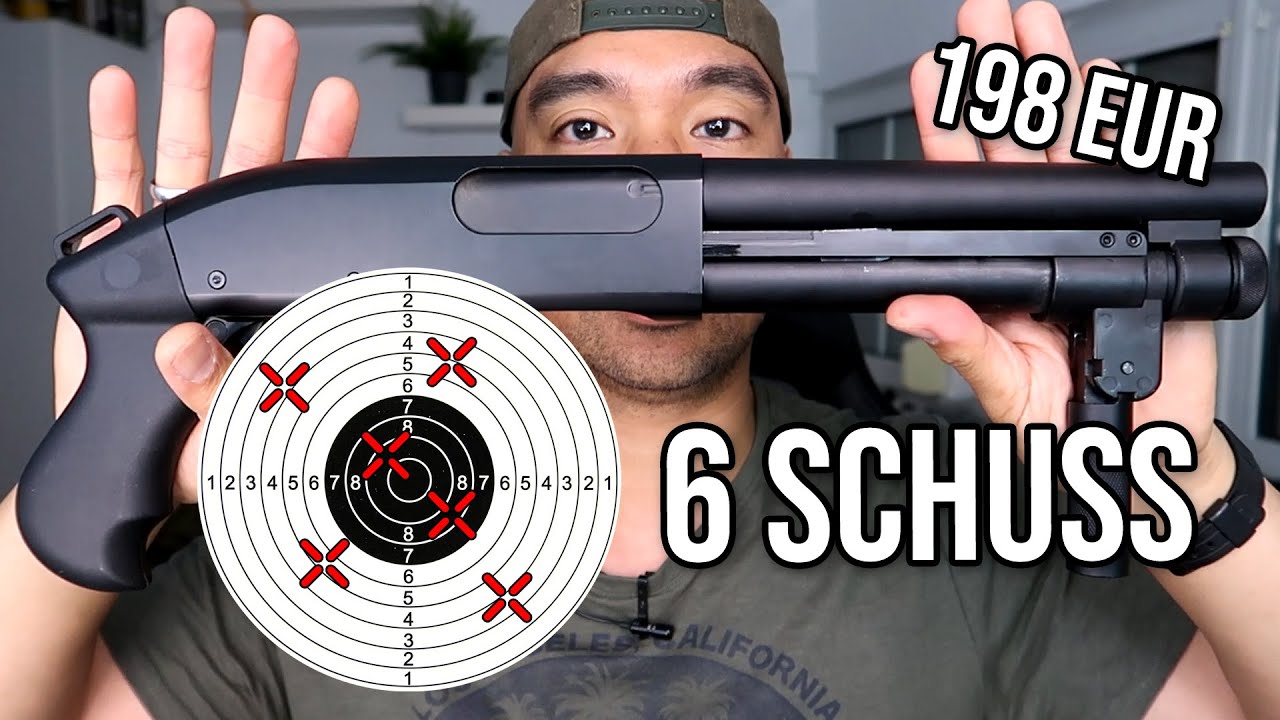 6 Schuss Gas Shotgun | Golden Eagle M870 | Werbung