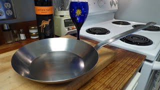 Ekco - French Style Stainless Steel Copper Fry Pan 1950s | Pancakes and Cheeseburger