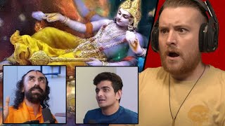 Crazy Hindu Multiverse Theory Explained by a Monk  ROYAL MARINE REACTS