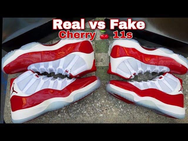 Jordan 11 gym red real vs fake Clearance