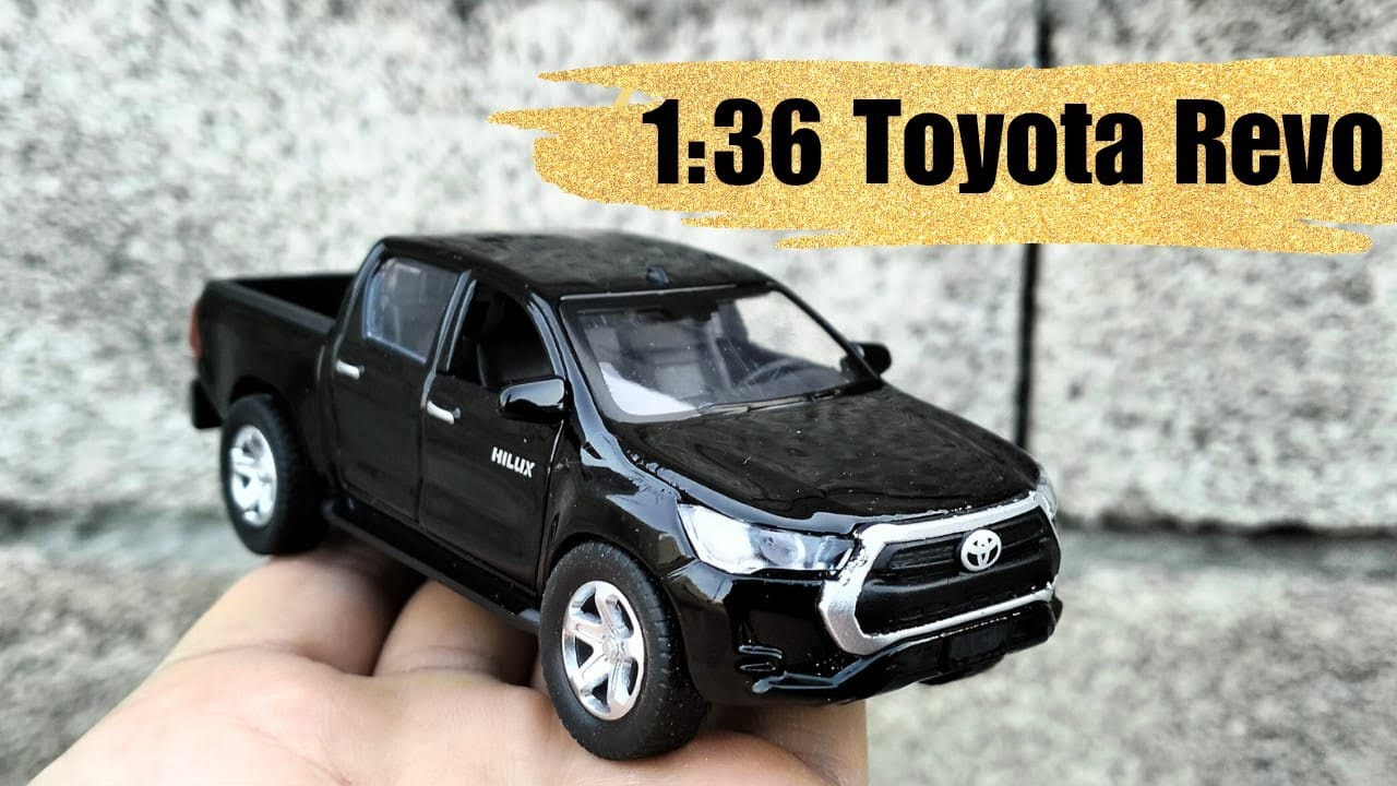 1:36 Toyota Revo Hilux Diecast model review by Abbasi Toys #diecast # ...