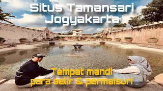 TAMANSARI WAS MADE FOR BATHING FOR CONCUBINES AND EMPRESSIONS #tamansarijogja