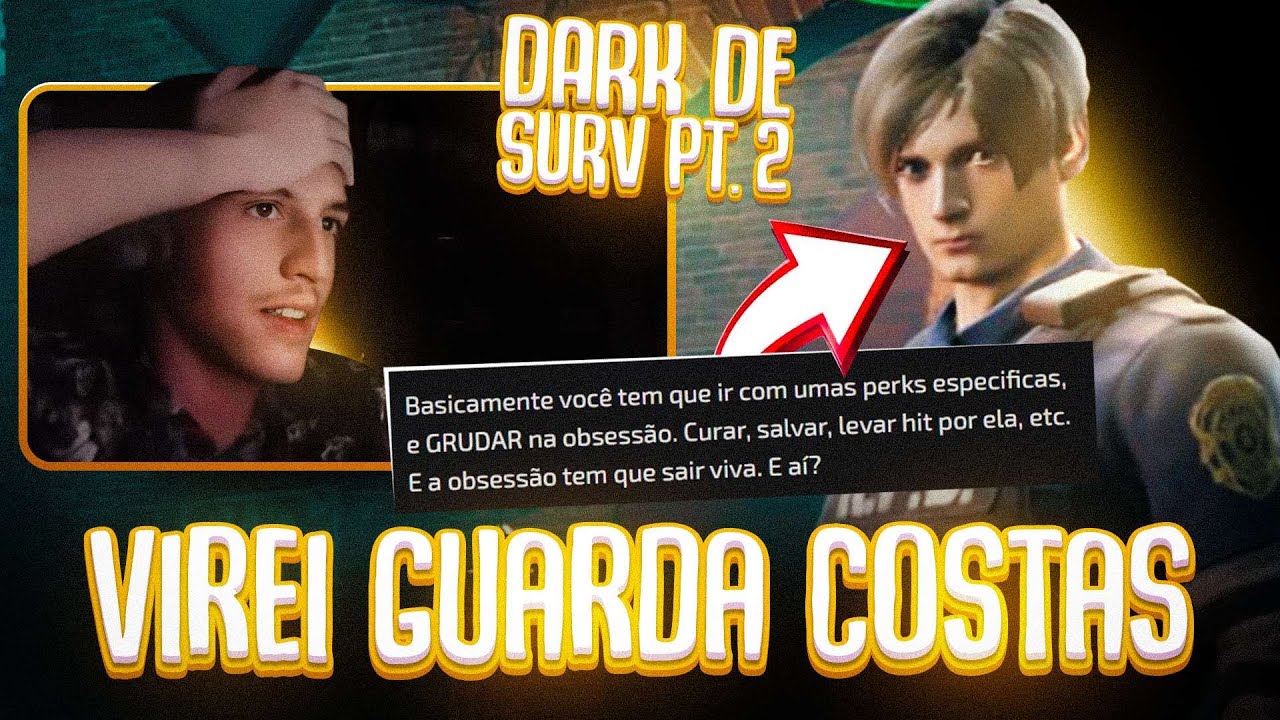 TIVE QUE SER O GUARDA-COSTAS DA OBSSESSÃO NAS PARTIDAS DE SURVIVOR E O RESULTADO FOI ESSE... l DBD