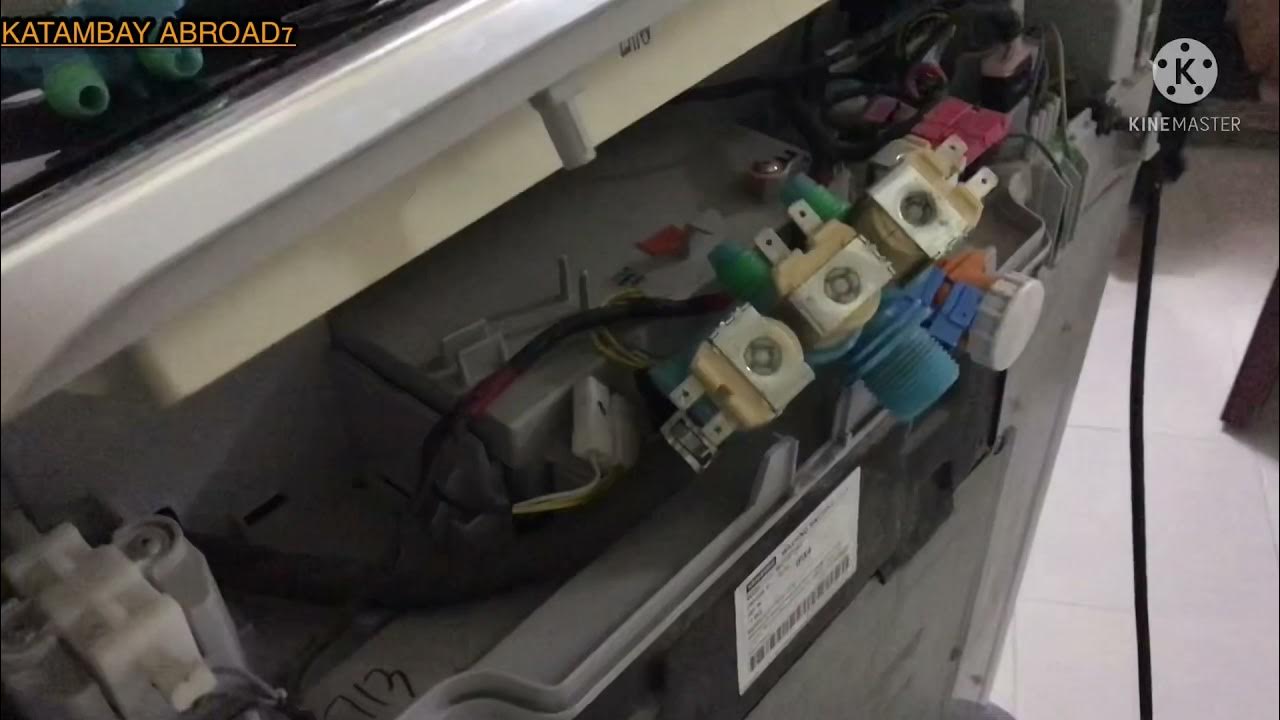 How to repair washing machine water supply problem YouTube