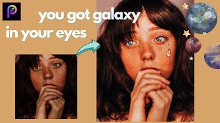 How to Create: 🪐Saturn Eye Edit + 💧Teardrop Effect | Angelic Aesthetic Edit Tutorial screenshot 4