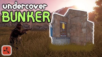 This Base is an UNDERCOVER solo BUNKER | A rust guide