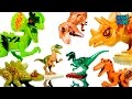 8 lego dinosaurs from Jurassic world |Jurassic World Raptors T rex &amp; Indominus rex |Dinosaur toys
