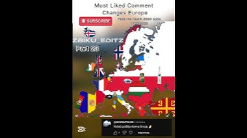 Most Liked Comment Changes Europe #capcut #europe #map #edit #mapping #shorts