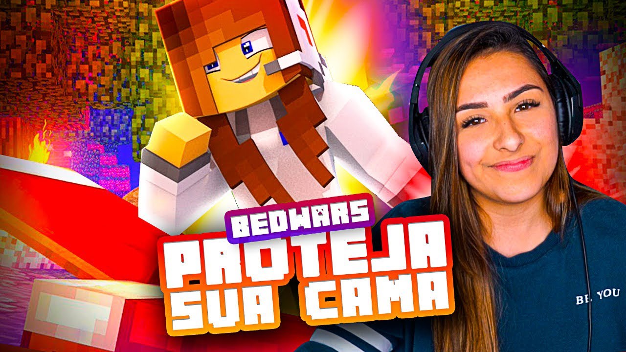 Minecraft: BED WARS - DEFENDA a SUA CAMA!!! 