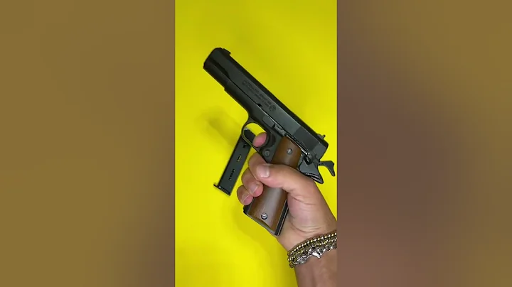 Colt 1911 replica blank gun pistola a salve bruni 96 9mm automatic full metal
