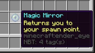 Magic Mirror Datapack For Minecraft 1.20