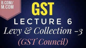 GST: Levy and Collection| Part 3| GST Council| Malayalam