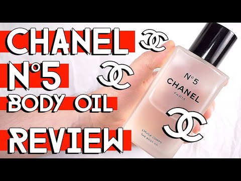 CHANEL N°5 THE BODY OIL fragrance review - CHANEL No5 perfume oil 