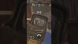 1v3 #rainbow #six #siege #r6siege #r6 #r6s #r6clips #gaming #xbox #fps #shootergames #shorts #short