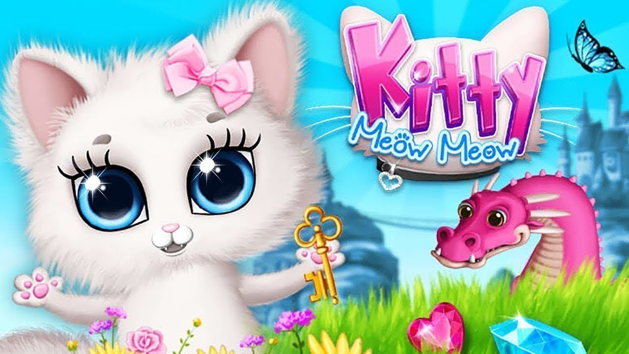Kitty Meow Meow Permainan Anak Kucing Lucu Seru Game Video Film Kartun Perempuan Youtube