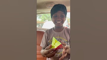 Sledge hammer with Pyraminx cube by ved 14-8-23