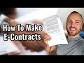 How To Create Social Media Marketing E-Contracts (And Take First Client Payment)