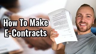 How To Create Social Media Marketing EContracts (And Take First Client Payment)