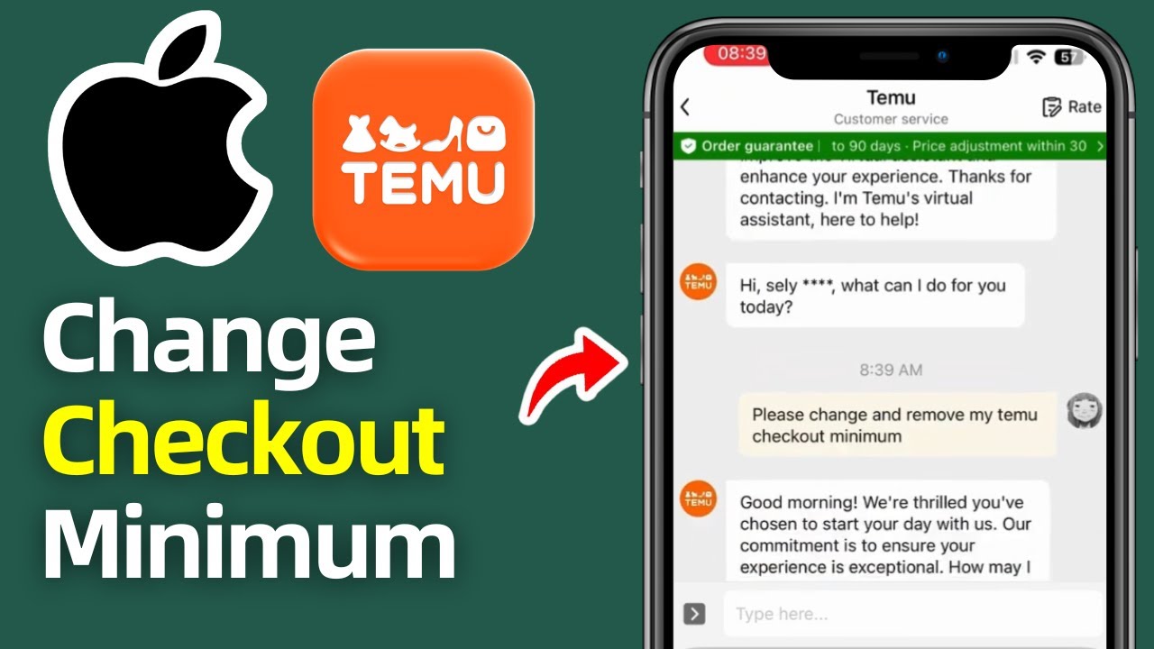 Temu Check Out Design How to Change Temu Checkout Minimum! (2026) - YouTube