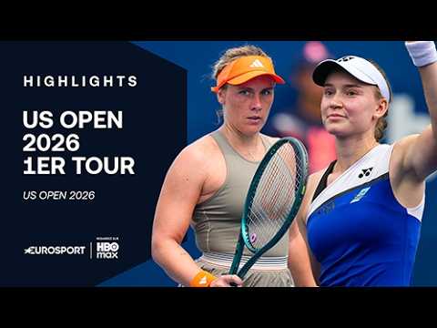 US OPEN 2026 : La Française Jeanjean poursuit sa route, Rybakina facile... Les résumés du 1er tour