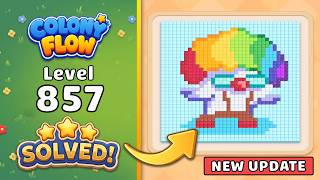 Colony Flow! Level 857 Walkthrough 🐜 | ABI GAMES Solution & Gameplay 🧩 (New Update) Guide