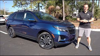 Is the NEW 2022 Chevrolet Equinox RS a better SUV than a Toyota RAV4 & CRV?