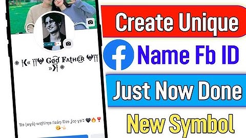 How To Make Unique Name Facebook Account New Trick 2023 | Make Unique Name Fb Id Without Update |