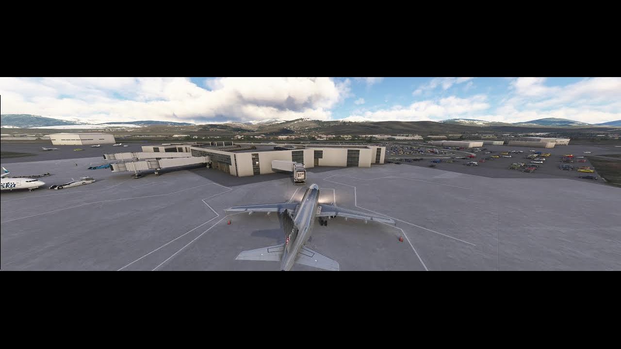 KCOD - KMSO A319-100 DLH USA TOUR