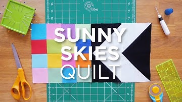 Quilt Snips Mini Tutorial - Sunny Skies Quilt