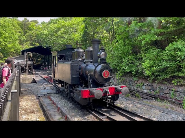 博物館明治村のSL ボールドウィン9号 Museum Meiji-mura steam