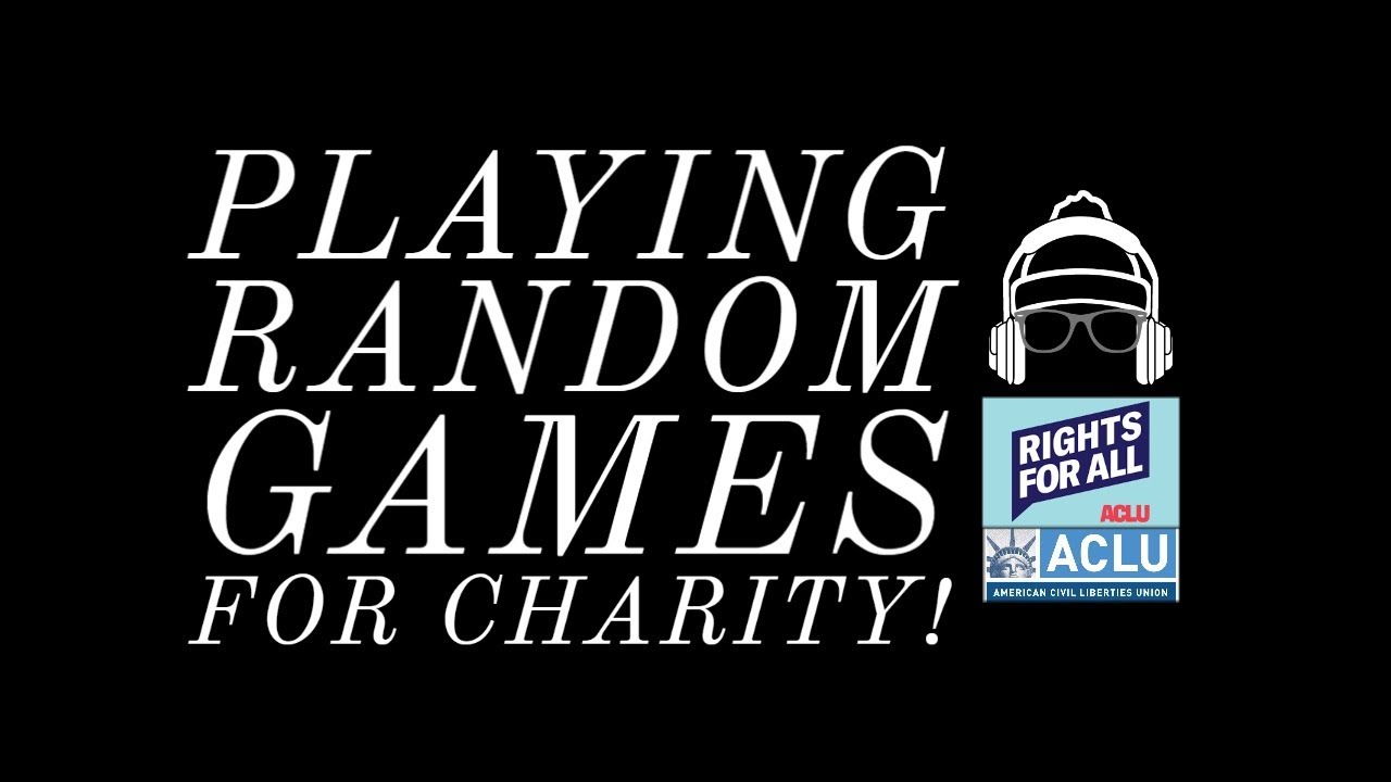 Black Beanie Gaming ACLU Fundraiser Livestream Day 1 YouTube