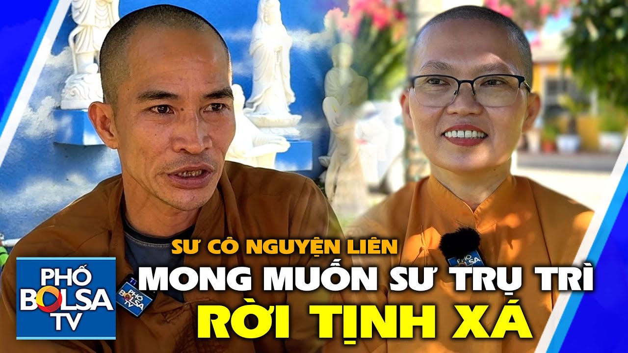 Sư cô Nguyện Liên, Tịnh Xá Giác Lý, mong muốn sư trụ trì rời đi, nhường Tịnh xá lại cho các ni sư