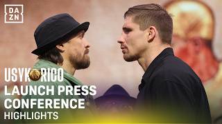 Oleksandr Usyk Vs. Rico Verhoeven Press Conference Highlights