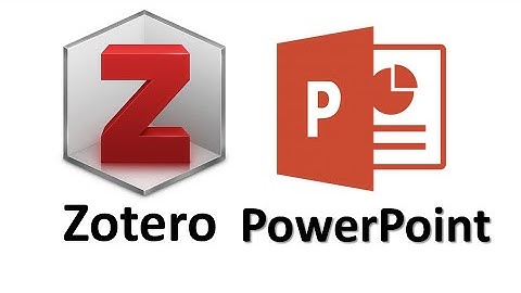 How to use Zotero on PowerPoint directly - Quick copy of citations and references
