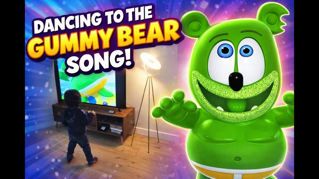 This Child is Obsessed With Gummy Bear Dancing  