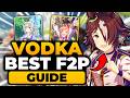 Vodka Build Uma Musume (BEST F2P GUIDE) How To Train, Career, Tips, &amp; MORE! | Vodka Uma Musume Build