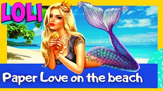Paper Love On The Beach Loli Saved A Surfer From An Intrusive Mermaid