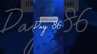 Day 8️⃣6️⃣ of 1️⃣0️⃣0️⃣ Days of Code Challenge #100daysofcode #learntocode2025 #javascript #coding