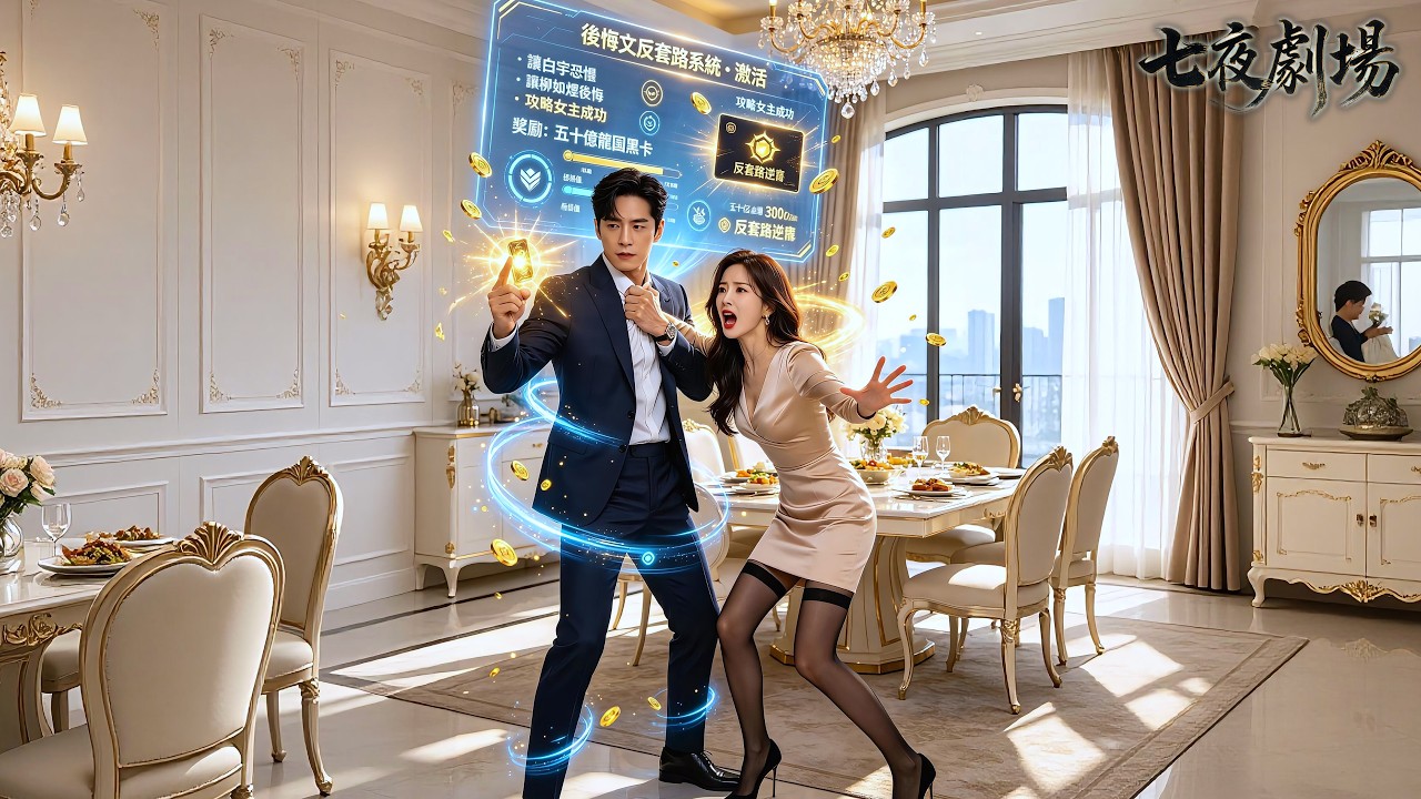 被妻子当牛马使唤多年，他洗衣做饭却换来背叛，连小三都敢骑脸羞辱！绝望之际人生系统觉醒，他当场签下离婚协议，五十亿黑卡到账，隐藏龙王身份曝光逆袭全球顶级大佬！