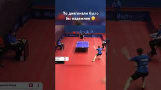 А вы чаще играете по прямым или по диагонали? #настольныйтеннис #sports #спорт #game #tabletennis