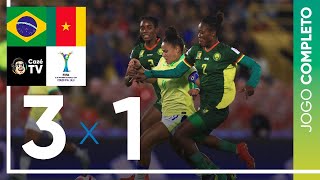Thumbnail for JOGO COMPLETO: BRASIL X CAMARÕES | OITAVAS | COPA DO MUNDO FIFA DE FUTEBOL FEMININO SUB-20