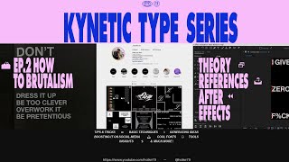 Kinetic Type Series® - How to Brutalism *Theory**Beginners*