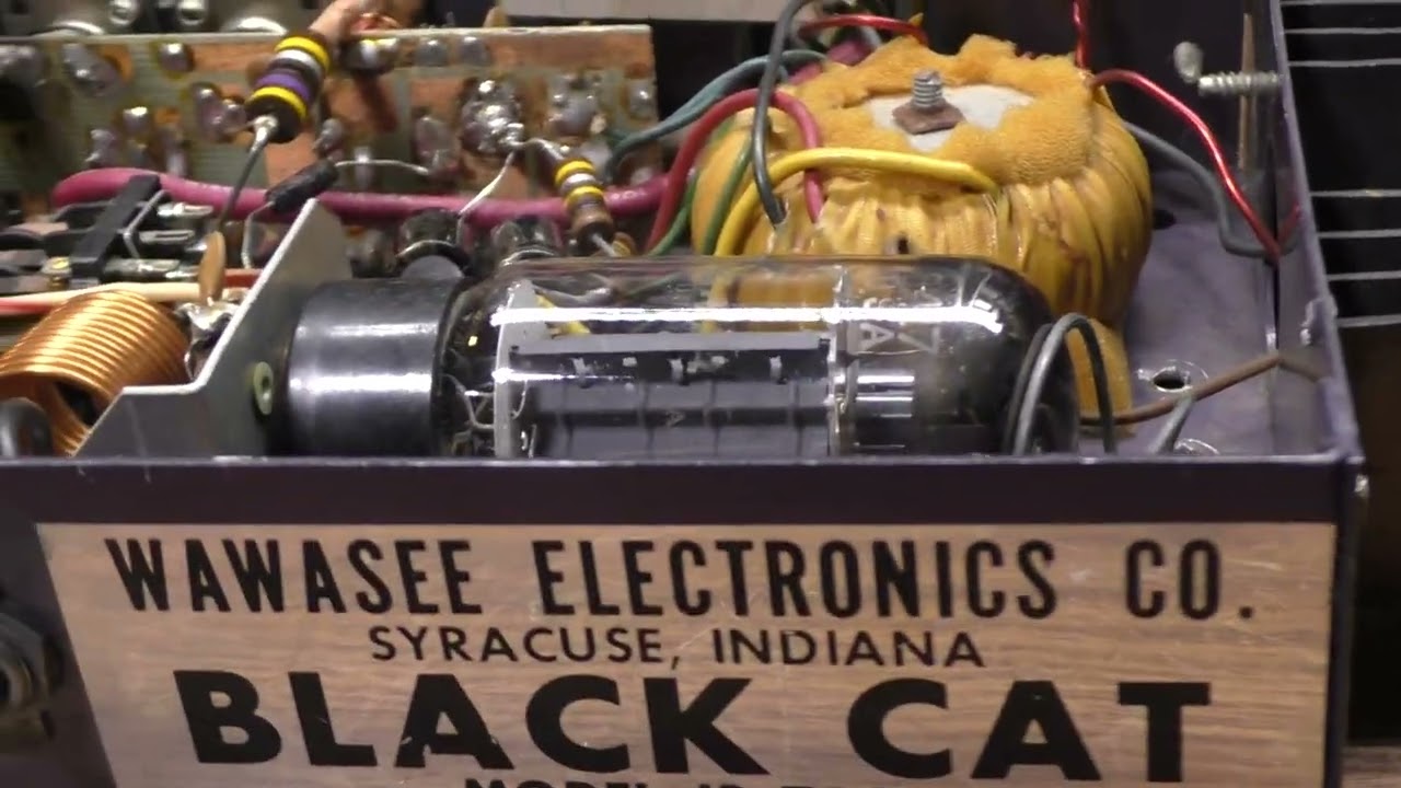アンプ John Blackcat JB75a 1 tube mobile linear amplifier - YouTube