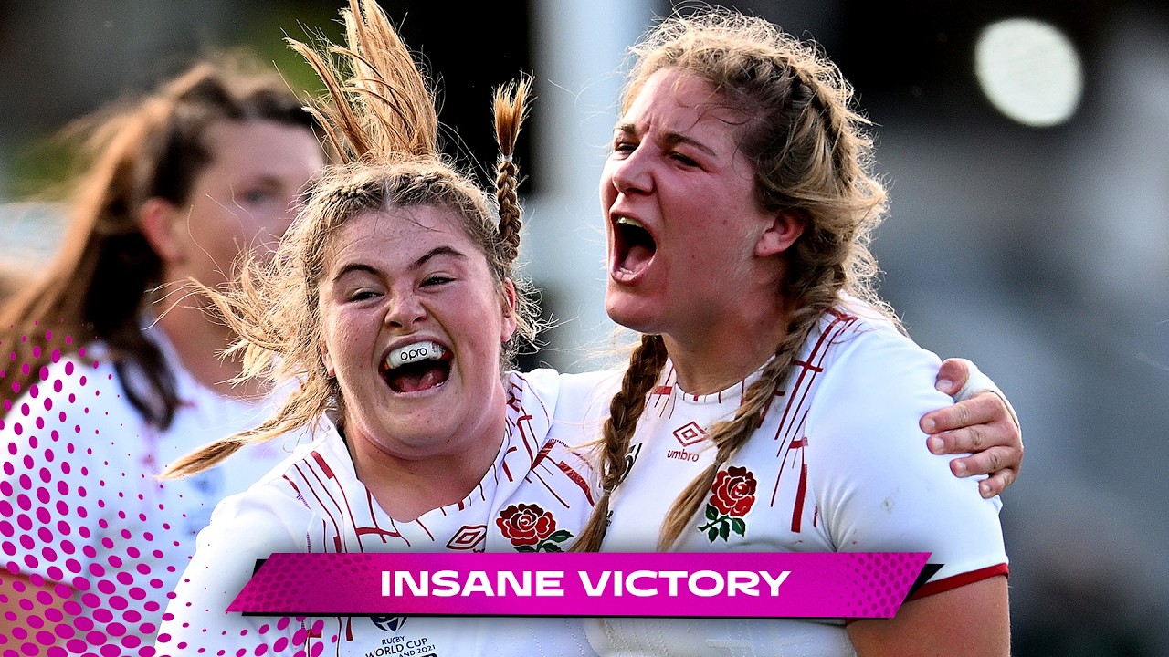Red Roses Winning Red Roses win all-time CLASSIC 🤯 | England v Canada | Rugby World Cup ...